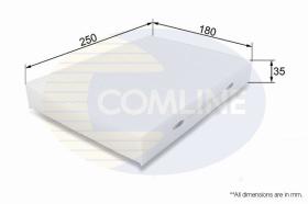 Comline EKF386 - FILTRO DE HABITáCULO