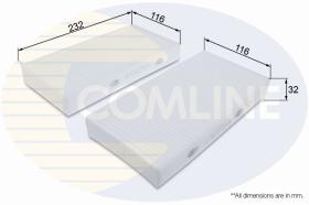 Comline EKF379-2 - FILTRO DE HABITáCULO