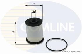 Comline EFF293D - FILTRO DE COMBUSTIBLE