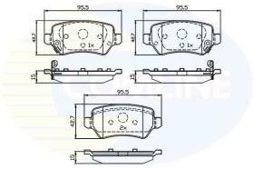 Comline CBP32239 - PASTILLA DE FRENO