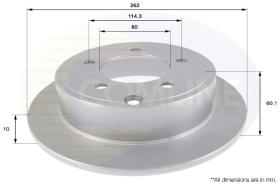 Comline ADC2320 - DISCO DE FRENO