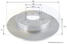 Comline ADC2419 - DISCO DE FRENO