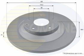 Comline ADC0475 - DISCO DE FRENO