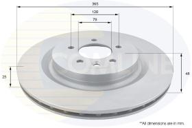 Comline ADC1279V - DISCO DE FRENO