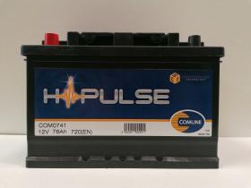 Comline COM0741 - BATERIA 74AH  640EN 280X175X190 HIGH PERFORMANCE CAR +I
