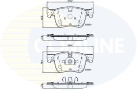 Comline CBP02236 - PASTILLA DE FRENO