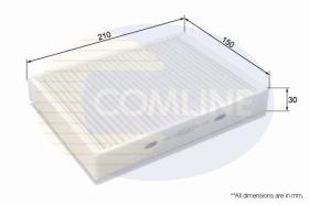 Comline EKF414 - FILTRO HABITACULO