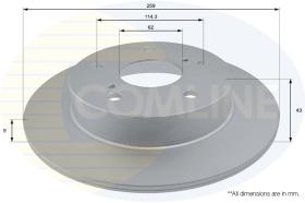 Comline ADC0937 - DISCO FRENO