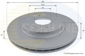 Comline ADC0938V - DISCO FRENO