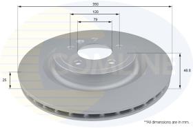 Comline ADC1282V - DISCO FRENO