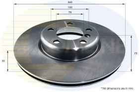 Comline ADC1785V - DISCO FRENO