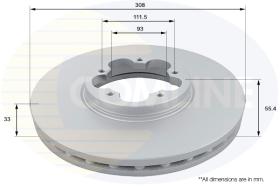 Comline ADC1267V - DISCO FRENO