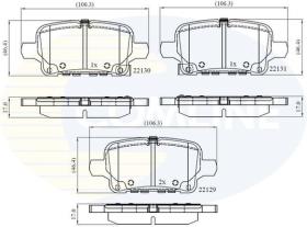 Comline CBP32373 - BRAKE PAD-COMLINE