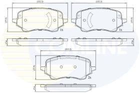 Comline CBP02740 - PASTILLAS DE FRENO