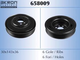 Akron Malò 658009 - POLEA DE CIGÜEÑAL AKRON-MALÒ