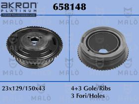 Akron Malò 658148 - SMORZ.DOBLO CARGO/PALIO 1.2