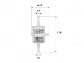 Akron Malò 1520206 - F CARB FIAT 126 650