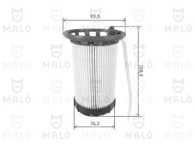 Akron Malò 1520223 - F CARB VW GOLF VII1.6-2.0TDI