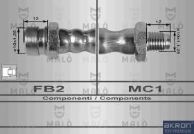 Akron Malò 8055 - T.FRENI P.1100D/1100T2