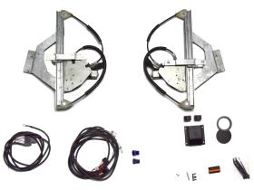 Ac Rolcar K1.7990 - LAND ROVER DEFENDER 110,130 ELECTRIC WINDOW REGULATORS KIT R